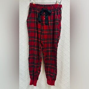 Abercrombie & Fitch Small Red Plaid Sleepwear